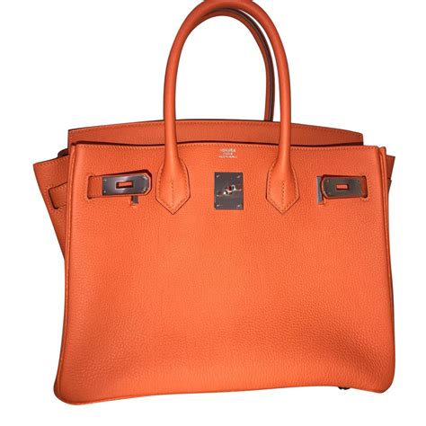 Hermes Birkin 30cm Orange 